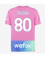 AC Milan Yunus Musah #80 Alternativní Dres 2023-24 Krátký Rukáv